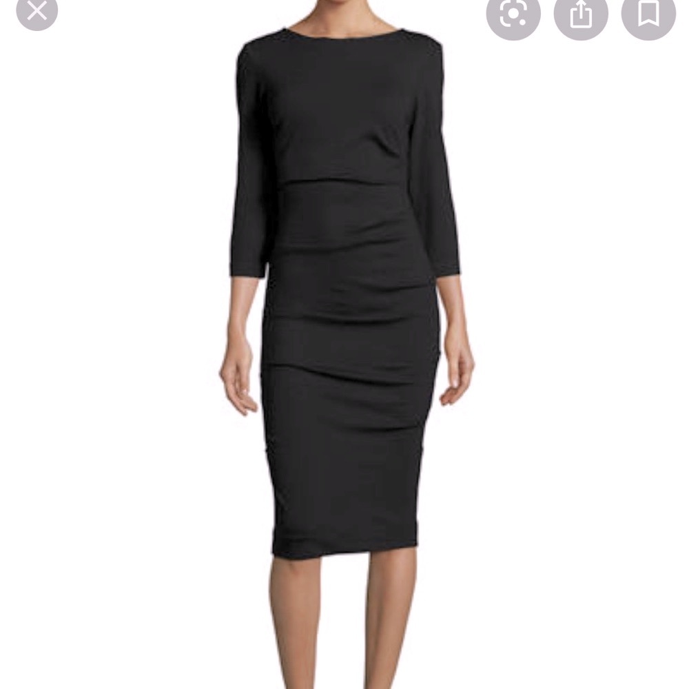 Nicole Miller black dress